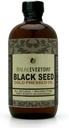 8 Oz Black Seed Oil, 100% čistý černý Cumin Seed Oil Cold Pressed v USA (Black Seed Imported From India and Egypt) Lodě v potravinářské jakosti plastové jantarové láhve - NON GMO - Vegan