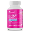 Safer Allerics Relief Medikace Difenhydramin HCl Kaplety 25 mg (1000 Počet), Antihistamin Relieves Chtící, Runny Nose, Hay Fever, Svědění očí a hrdla, Sezonní vnitřní a venkovní alergické pilulky