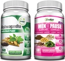 GreeNatr Celková Wellness podpora s Ashwagandha Kapsle s Black Pepper pro zlepšení absorpce - a přírodní menopauza Bylinný komplex