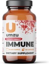 Dodatek k imunitě UMZU 124; Podpora přírodní energie a imunitního systému s vitamínem C, D, bezinky, zinek, hořčík a cordyceps (30 Kapsle)
