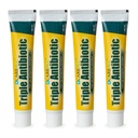 CareAll Triple Antibiotic Ointment 1.0 oz (4 Pack), První pomoc Matrice pro drobné scraps, Cuts, a Burns pomoci zabránit infekci, Porovnat s aktivními složkami vedoucí značky