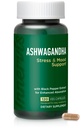 Ashwagandha 500mg - Stress Relief, Mood Balance & Relaxation with Black Pepper, 120 Vegan Kapsle