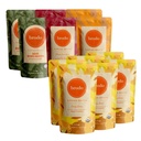 Brodo Deeply Rooted Organic Chicken Broth with Turmeric & Ginger CARL 124; Nutrient Dense, Chef Crafted Bone Broth in Single Serving Pouches CARL 124; Not Made From Concentration, No Preservatives (6x 8.3 oz Pouches)