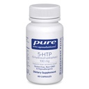 Čisté enkapsulace 5-HTP 100 mg - Zdraví mozku, regulace spánku a podpora appetit * - 5-Hydroxytryptofan - Gluten Free & Non- GMO - 60 Kapsle