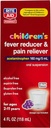 Rite Aid Children 's Acetaminophen, Grape Flavor, 160 mg - 4 fl oz cr124; Pain Reliever and Fever Reducer Cr124; Kids Cold Medicine Cr124; for ages 2-11 Years Old Cr124; Children Fever Reducer Cr124; Kids Pain Reliever