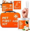 Care Bundle - Sada první pomoci a čistější ubrousky pro psy, základní zdraví a hygiena