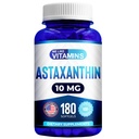 Máme rádi vitaminy Astaxanthin 10mg Softgel - Vysoce potentní astaxanthin doplňky od Haematococcus Pluvialis - Zlepšuje oční, kloubní, kožní zdraví a energetické úrovně - 180 Služební, 6 Měsíční dodávky
