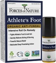Síly přírody - Přírodní, Organic Athlete 's Foot Treatment (4ml) Non GMO, No Harmful Chemicals, Cruelty Free - Antimykotické úlevy Burning, Svědění, Praskání Způsobené AF, Jock Itch a Ringworm