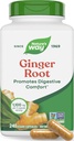 Root Capsules 550 mg / tobolka, Digestive Comfort * Reduces Motion- Související Nausea *, 1,100 mg / 2 Kapsle, Non- GMO Projekt ověřený, Vegan, 240 Počet balení