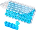 Daviky Měsíční Pill Organizátor 1 čas denně, Měsíční Pill Box Organizátor 30 Den, 31 Den Denní Pill Případ jednou denně, Cestování Pill Organizátor Měsíční držet vitaminy, doplňky a léky