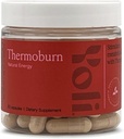 Yoli ® Thermoburn Energy Supplement s Green Tea Leaf, Guarana, Cholin, Malina Ketony a termo- G Proprietární směs - Energy Vitamin, 60 Kapsle