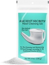 ANCIENT SECRETS Nasal Cleansing Salt, Non- Iodized - USP- Stupeň chloridu sodného pro jakoukoliv Neti Pot, Sinus zavlažovací systém, 8 Oz