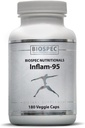 Inflam- 95 - Ginger Root Extract 2000 mg, Curcumin Root Extract, Boswellia Serrata Extract, Nettle Leaf Extract, Bioperin - Podpora zdravé zánětlivé odpovědi *