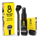 Beard Club Derma Roller, Čisticí sprej & Náhradní hlava - Beard Roller s Čisticím sprej a Náhradní hlava