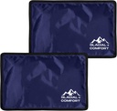 Glacial Comfort Gel Ice Pack for Back Pain - (12 "x 8") Reuse Cold Pads for Hip, Knee, Ramenní zranění, Muscle Strains, Migréna & Postpartum Recovery with Flex Technology - Po operaci.