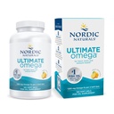 Nordic Naturals Ultimate Omega, Lemon Flavor - 180 Soft Gels - 1280 mg Omega33 - Vysoce potentní rybí olej s EPA & DHA - Promotes Brain & Heart Health - Non- GMO - 90 Servings