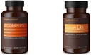 Prvky B Komplex (65 Kapsle) a Prvky Vitamin D3 (180 Váčky)