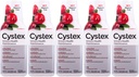 Cystex UTI Prebiotic Cranberry Liquid, Podpora močových cest s D- Mannose, Vitamin C, a Bromelain, 7.6 FL OZ (balení po 5)