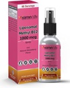 Lipozomální vitamin B12 Spray 124; 60 Služební 124; 2 Měsíční zásoba 124; 1 fl oz 124; Non-GMO CLANE124; Ne přidaný cukry CLANE124; gluten zdarma 124; Cestování Friendly CLANE124; Podporuje energii, Nerve zdraví a funkce mozku