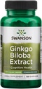 Swanson Ginkgo Biloba Extract 24% 60 miligramů 120 Kapsle