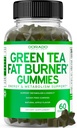 Zelený čaj Tuk Hořák Hmotnost Gummies (60 Počet) Tuk Hořáky Ženy - Appetite Suppressant hubnutí Dodatek pro muže a ženy s Apple ochucené - Třetí strana Testováno - USA Made