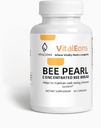 Bee Pollen Suppment - Bee Pollen, Propolis, a Royal Jelly - Vitaleony Bee Pearl - Každá perla má vitaminy, mikroprvky, polyfenoly a antioxidanty (Vegetariánské, 60 Kapsle)