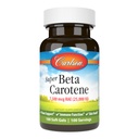 Carlson - Super Beta karoten, 25000 IU (15 mg), Vitamin A jako Beta karoten, Biologicky dostupná a bioaktivní forma, Vision Health, Zdravá pleť, 100 Softgels
