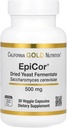 California Gold Nutrition EpiCor ®, Sušený kvašený fermentát, 500 mg, 30 Veggie Kapsle