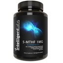 Inteligentní laboratoře 1MG 5-MTHF Methylfolát, 120 Kapsle, 120 Days Supply, Nejlepší hodnota kyselina listová dodatek jako Quatrefolik, Aktivovaný folát, 1MG = 1000mcg, 5 methyltetrahydrofolát