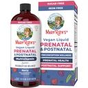 MaryRuth Organics Postnatal & Prenatal Vitamins for Women CLAS124; Sugar Free CLAS124; Womens Multivitamin for Preception, Těhotenství & Ošetřující CLAS124; Ginger CLAS124; Selen CLAS124; Falate CLAS124; Vegan CLAS124; Non- GMO CLAS124; Gluten Free CLAS124; 32oz