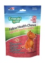 Emerald Pet Feline Zdravotní Chews UT Support - Natural Grain Free Urinary Tract Health Cat Chews - Kočičí Močové doplňky s brusinkami, Chicory Root, a Dandelion Leaf Extract - Made in USA, 2.5 oz