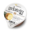 GelaTein Plus Ananas: 20 gramů proteinu. Ideální pro čiré kapalné diety, polykající potíže, dialýzy a onkologie. Skvělé před nebo Post- cvičení Snack. (36 Pack)...