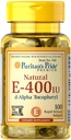 Puritan 's Pride Vitamin E 268 mg Mixed Tocopherols Natural Imunitation Support by Pride ®, 400 IU /, 100 Počet