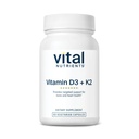 Vitamin D3 + K2 Vitamin D4; 2000 IU vitaminu D3 K2 doplněk vitaminu 124; vitamín D komplex pro zdravé hladiny vápníku, svalovina a zdraví kostí vitamin 124; Gluten, mléčný, sójový doplněk zdarma 124; 60 Kapsle