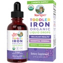 MaryRuth Organics Iron Supplement for Toddlers S124; Liquid Iron Supplement for Children Ages 1-3 S124; Iron Supplement for Iron Deficiency S124; Ferrochel S124; Sugar Free S124; Vegan S124; Non-GMO S124; Gluten Free S124; 2 Fl Oz