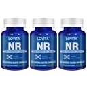 Lovita NR (Nicotinamid Riboside) 350 mg, dodatek NAD s Trans- Resveratrol a Betaine, podpora NAD Plus úrovně, zdravé stárnutí, 30 Vegan Enteric- Coated Capsules (balení po 3)