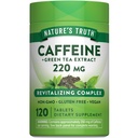 Nature 's Truth Caffeine Pills 124; 220mg PHARMAN 124; 120 Count PHARMAN 124; With Green Tea Extract PHARMAN 124; Vegan, Non- GMO & Gluten zdarma dodatek