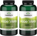 Swanson Aloe Vera 25 miligramů 300 Sgels (2 balení)