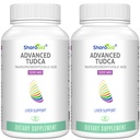 TUDCA Játra Supplications 1200 mg - Třetí strana Tested- Bile Soli pro Játra Detox Clease- Vysoká síla InhibiaVegan- Veganové kapsle pro játra, žlučník, Ledviny zdraví, 2 Bottle- 120 Kapsle