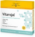 Vitarojal Royal Jelly - s medem, Vitamin C, Zinek - Podpora vašeho imunitního systému, & Podporuje přírodní energii a wellness (10 lahviček)