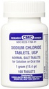 Chlorid sodný Tablety 1 Gm, USP Normal Salt Tablety - 100 Tablety