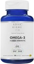 Enzymedica High Potency Fish Oil, EPA DHA Omega 3 dodatek 1 Měsíční dodávky 124; Organic Fish Oil Burless Omega 3 Tučné kyseliny doplňky Omega 3 Rybí olej, 60 Softgels