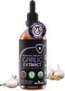 Zenmen Organic Garlic Cloves Extract (Odorless Tincture) - Imunitní podpora, Zdroj antioxidantů - 2.32 oz / 60ml, Vegan, vyráběný v USA