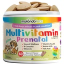 Psí prenatální vitaminy - Multivitamin, kyselina listová, vápník, železo, minerály a aminokyseliny. Ideální pro těhotné, Kojení a novorozenci domácí zvířata - Senior Dog dodatek, Kompletní štěně Multi Vitamin.