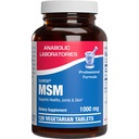 Methylsulfonylmethan MSM dodatek 1000mg - Vysoká síla Soft Tissue & Joint Supplement with MSM from OptiMSM - Vegetarian Non- GMO & Made in the USA in cGMP facilities - 60 Servings