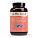 Dr. Mercola Wild Chycený Aljašský losos Oil, 30 Služebnictví (90 Kapsle), Omega-3s, Dietní dodatek, Podporuje zdravé mozku a kognitivní funkce, Non- GMO, MSC Certified