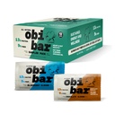 Obi Bar Sampler - Protein a oves Fiber Bar CLANE124; All- Natural CLANE124; Setrvalá energie CLANE124; Lightly Sweet Chuť CLANE124; 6 Čokoládové mandle a 6 Blueberry Almond CLANE124; MATERIÁLY S AVOCADO OIL OIL 124; Vajíčkový bílý protein CLANE124; Soy Free, Dairy Free, No Sugar Alkohol, No Seed Oils CLANE124; 2.4oz, 12 Pack
