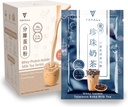 TRYALL Recharge Post Workout Dodatek Denní Muscle Builder & Recovery Dodatek (Taiwan Bubble Milk Tea, 10 Balení)