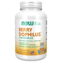 Nyní Foods doplňky, BerryDophilus ™ s 2 biliony, 10 Probiotických proužky, Xylitol Sweeced, Stuin ověřený, 120 Žvýkací, balení se může lišit