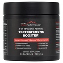 MEN 's PeakPerformance - Testosteron Booster Dodatek pro muže - Zvýšení Stamina, Muscle Growth, Energy, Síla, Vytrvalost & Drive - Ashwagandha, Tribulus, L-Arginin, Tongkat Ali- 90 Kapsle